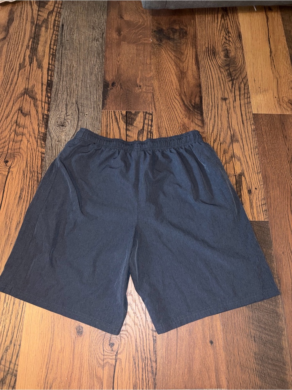 Men's Athletic Shorts in Charcoal Gray - Performance Training Shorts - Picture 5 of 5